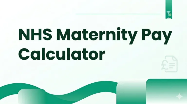NHS Maternity Pay Calculator