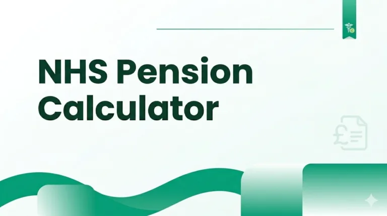 NHS Pension Calculator