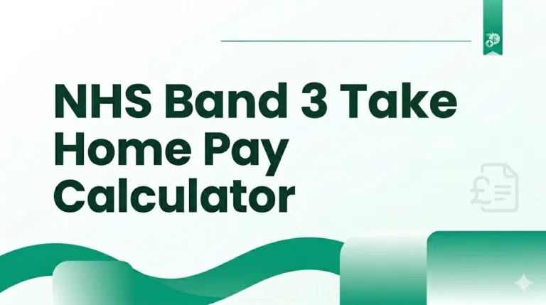 NHS Band 3 Salary and Take Home Pay Salary 2026/27 Thumnail