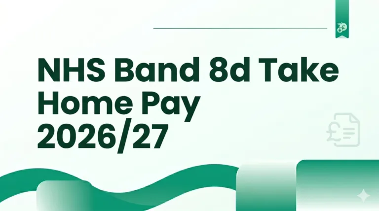 NHS Band 8d Take Home Pay Calculator 2026/27