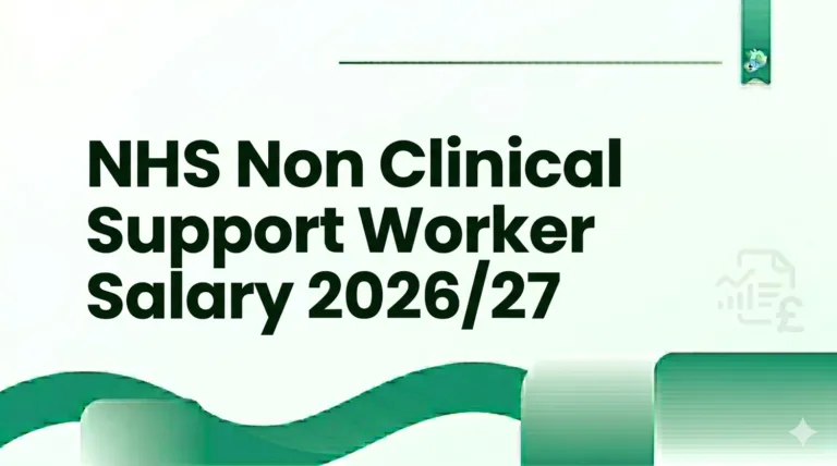 NHS Non Clinical Support Worker Salary: Your 2026/27 Pay Guide